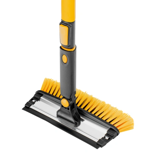 Щетка-сметка для снега со скребком, телескоп, поворотная голова, водосгон, 900-1200 мм Denzel купить в Москве с доставкой по всей России | ProtosMarket.ru