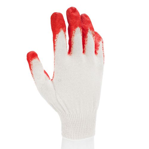 Перчатки трикотажные, облив из натурального латекса, 13 класс купить в Москве с доставкой по всей России | ProtosMarket.ru