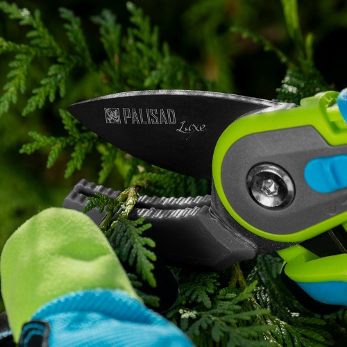 Секатор с наковальней, 220 мм, регулировка захвата, трехкомпонентные рукоятки, Luxe, Palisad купить в Москве с доставкой по всей России | ProtosMarket.ru