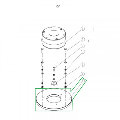 Электромагнитный тормоз для ричтрака RV (24V) купить в Москве с доставкой по всей России | ProtosMarket.ru
