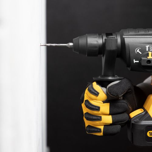 Бур по бетону , двойная спираль, три пылеотводящие кромки, 4 x 110 мм DENZEL купить в Москве с доставкой по всей России | ProtosMarket.ru