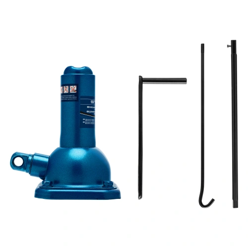 Домкрат механический бутылочный, 2 т, h подъема 180-395 мм, 2 части (домкрат, ручка) Stels по ценам производителя в Москве с доставкой по всей России