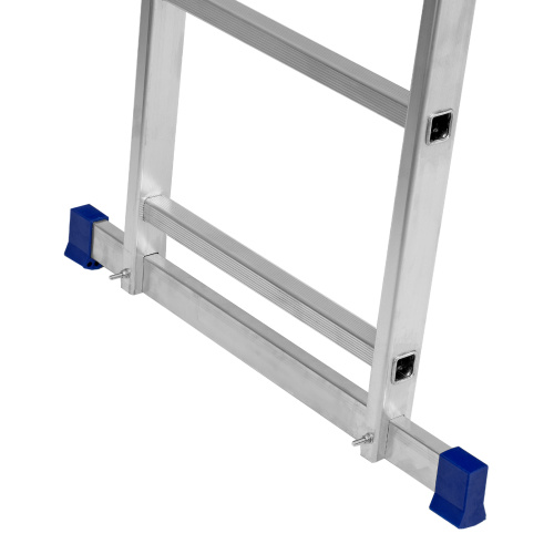 Лестница, 3 х 14 ступеней, алюминиевая, трехсекционная, Сибртех купить в Москве с доставкой по всей России | ProtosMarket.ru