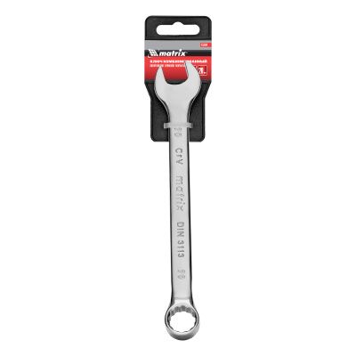 Ключ комбинированный, 20 мм, CrV, полированный хром Matrix купить в Москве с доставкой по всей России | ProtosMarket.ru