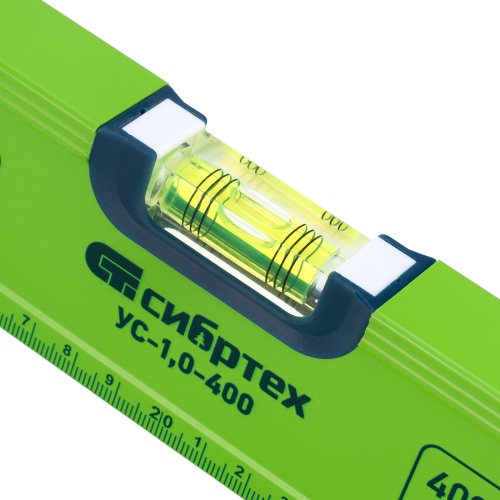 Уровень алюминиевый УС-1, 0-400, фрезерованный, 3 глазка, 400 мм Сибртех купить в Москве с доставкой по всей России | ProtosMarket.ru