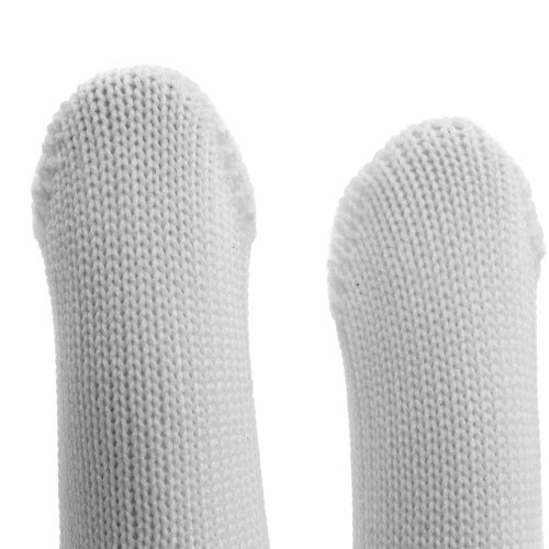 Перчатки Нейлон, ПВХ точка, 13 класс, белые, L купить в Москве с доставкой по всей России | ProtosMarket.ru