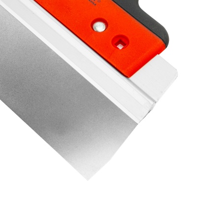 Шпатель фасадный из нержавеющей стали, 200 мм, узкое полотно, двухкомпонентная ручка Matrix купить в Москве с доставкой по всей России | ProtosMarket.ru