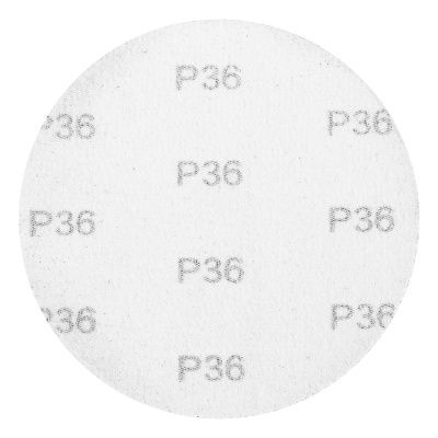 Круг абразивный на ворсовой подложке под "липучку", P 36, 125 мм, 10 шт Matrix купить в Москве с доставкой по всей России | ProtosMarket.ru