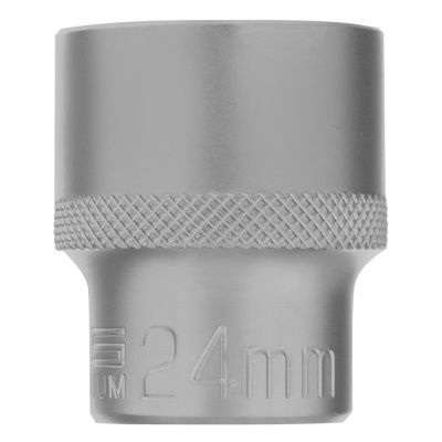 Головка торцевая, 24 мм, двенадцатигранная, CrV, под квадрат 1/2, хромированная Stels купить в Москве с доставкой по всей России | ProtosMarket.ru