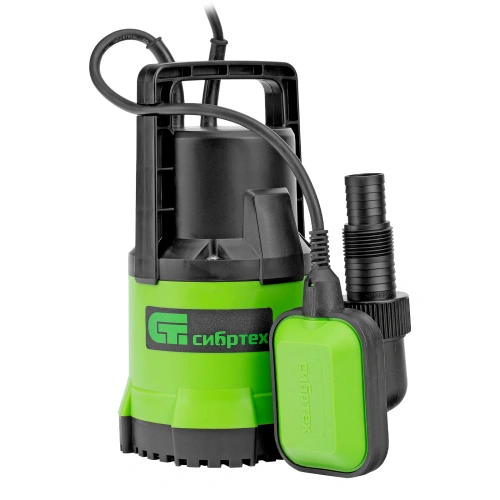 Дренажный насос для чистой воды СДН300-5, 300 Вт, напор 6.5м, 6500 л/ч Сибртех по ценам производителя в Москве с доставкой по всей России