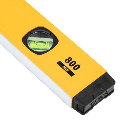 Уровень алюминиевый, магнит, фрезерованный, 3 глазка (1 зеркал.) 0,5 мм/м, 800 мм Denzel купить в Москве с доставкой по всей России | ProtosMarket.ru