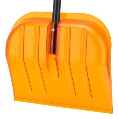 Лопата для уборки снега поликарбонат, 465х410х1390 мм, стальной черенок, усиленная Сибртех купить в Москве с доставкой по всей России | ProtosMarket.ru