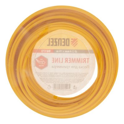 Леска для триммера, звезда, 2.4 мм х 15 м Denzel купить в Москве с доставкой по всей России | ProtosMarket.ru