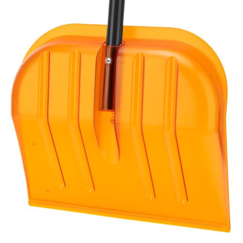 Лопата для уборки снега поликарбонат, 465х410х1390 мм, стальной черенок, усиленная Сибртех купить в Москве с доставкой по всей России | ProtosMarket.ru
