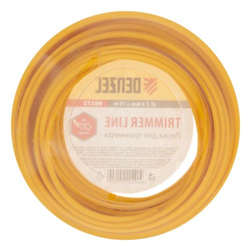 Леска для триммера, звезда, 2.4 мм х 15 м Denzel купить в Москве с доставкой по всей России | ProtosMarket.ru