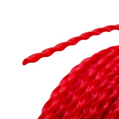 Леска для триммера овальная витая, 2.0 мм х 15 м, Сибртех купить в Москве с доставкой по всей России | ProtosMarket.ru