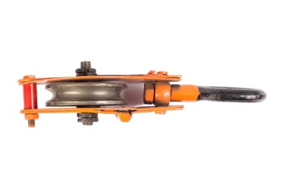 Блок монтажный однорольный с  ушком TOR HQG(L) K1-0,5 т с откидной щекой (G) купить в Москве с доставкой по всей России | ProtosMarket.ru