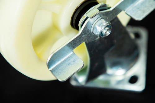 Колесо большегрузное поворотное SCdnb 80 200 мм полипропиленовое с тормозом купить в Москве с доставкой по всей России | ProtosMarket.ru