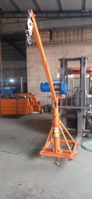 Мини-кран строительный TOR KM с поворотной стрелой и лебедкой KCD (TSA) 300/500 кг 60/30 м 220В купить в Москве с доставкой по всей России | ProtosMarket.ru