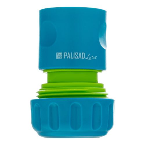 Соединитель пластмассовый, быстросъемный для шланга 3/4, однокомпонентный Palisad Luxe купить в Москве с доставкой по всей России | ProtosMarket.ru