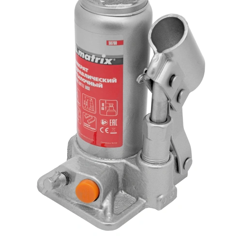 Домкрат гидравлический бутылочный, 2 т, h подъема 158-308 мм Matrix купить в Москве с доставкой по всей России | ProtosMarket.ru