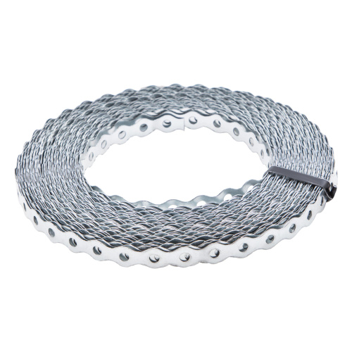 Лента перфорированная вентиляционная, "волна", 0.55 мм, LP VLN 1.2 см х 25 м, цинк Сибртех купить в Москве с доставкой по всей России | ProtosMarket.ru