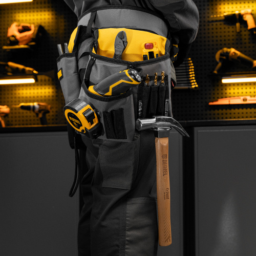 Пояс монтажника, сумки поясные, кобура для шуруповерта Denzel купить в Москве с доставкой по всей России | ProtosMarket.ru